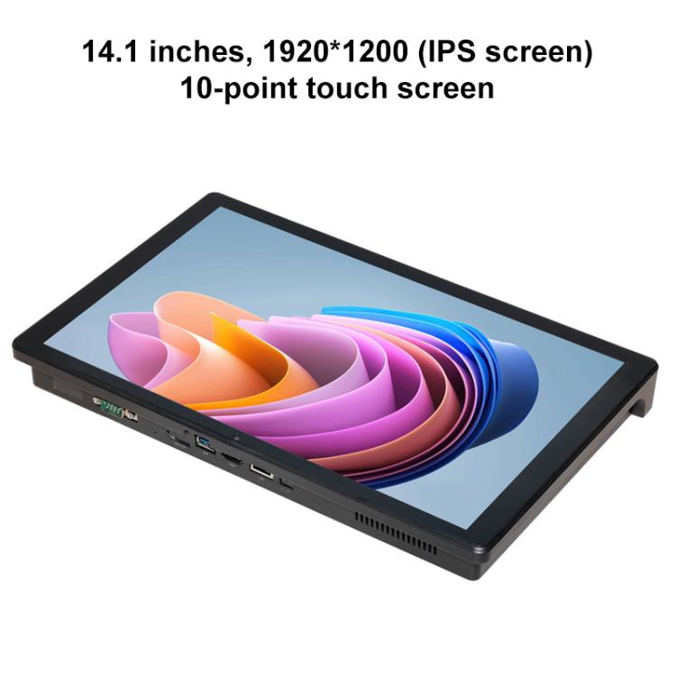 PiPo X14 14.1 inch All-in-One Mini PC, 8GB+64GB, Windows 11 Intel Celeron J4125 Quad Core, US Plug, X14 J4125
