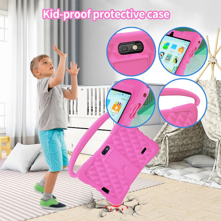 BDF K3 7 inch WiFi Kids Tablet PC with Silicone Case, 1GB+16GB, Android 8.1 MTK6735 Quad Core CPU, US Plug, 3GB+32GB
