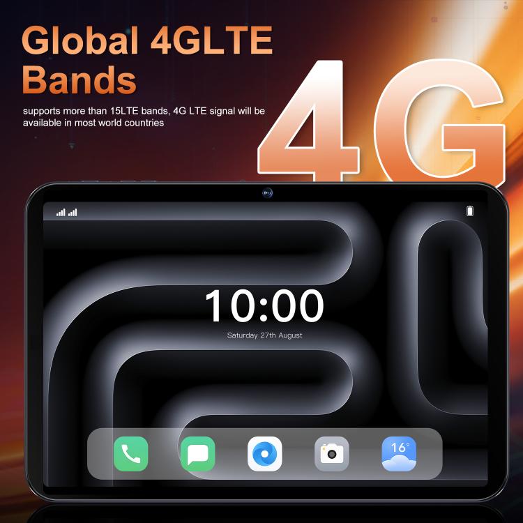 Tab 17 Pro 10.1 inch 4G LTE Tablet PC, 4GB+32GB, Android 10 MTK6755 Octa Core, EU Plug, EU Plug