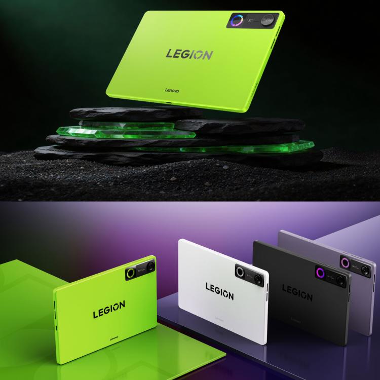 Lenovo LEGION Y700 Gen5 2026 Football Limited Ed. 8.8 inch AI Gaming WIFI Tablet, 16GB+512GB, Android 16, Qualcomm Snapdragon 8 Elite Gen5, US Plug(Green), 16GB+512GB